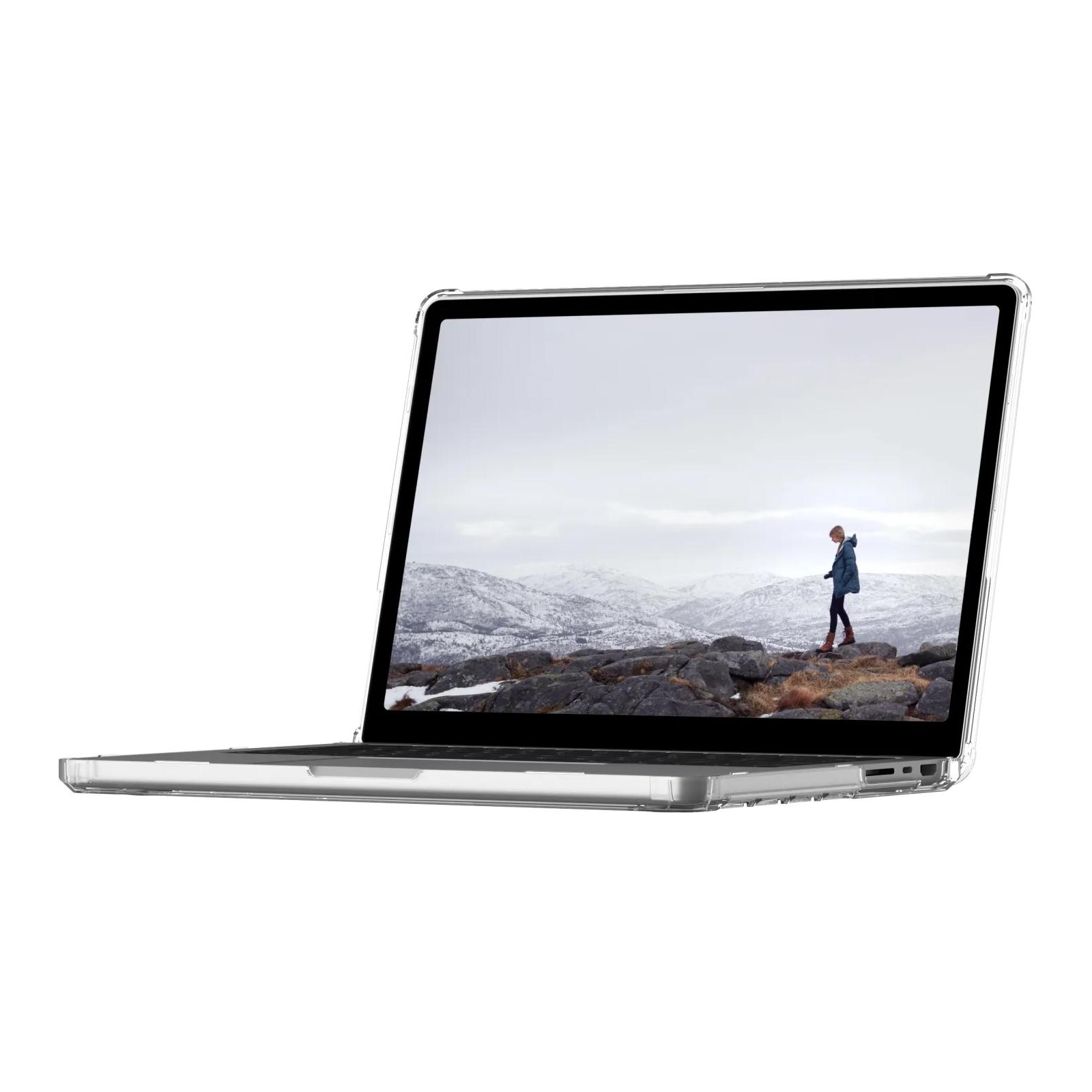Чехол для ноутбука UAG 14" Apple MacBook Pro 14" 2020-2022 Lucent, Ice/Black (134001114340) изображение 3
