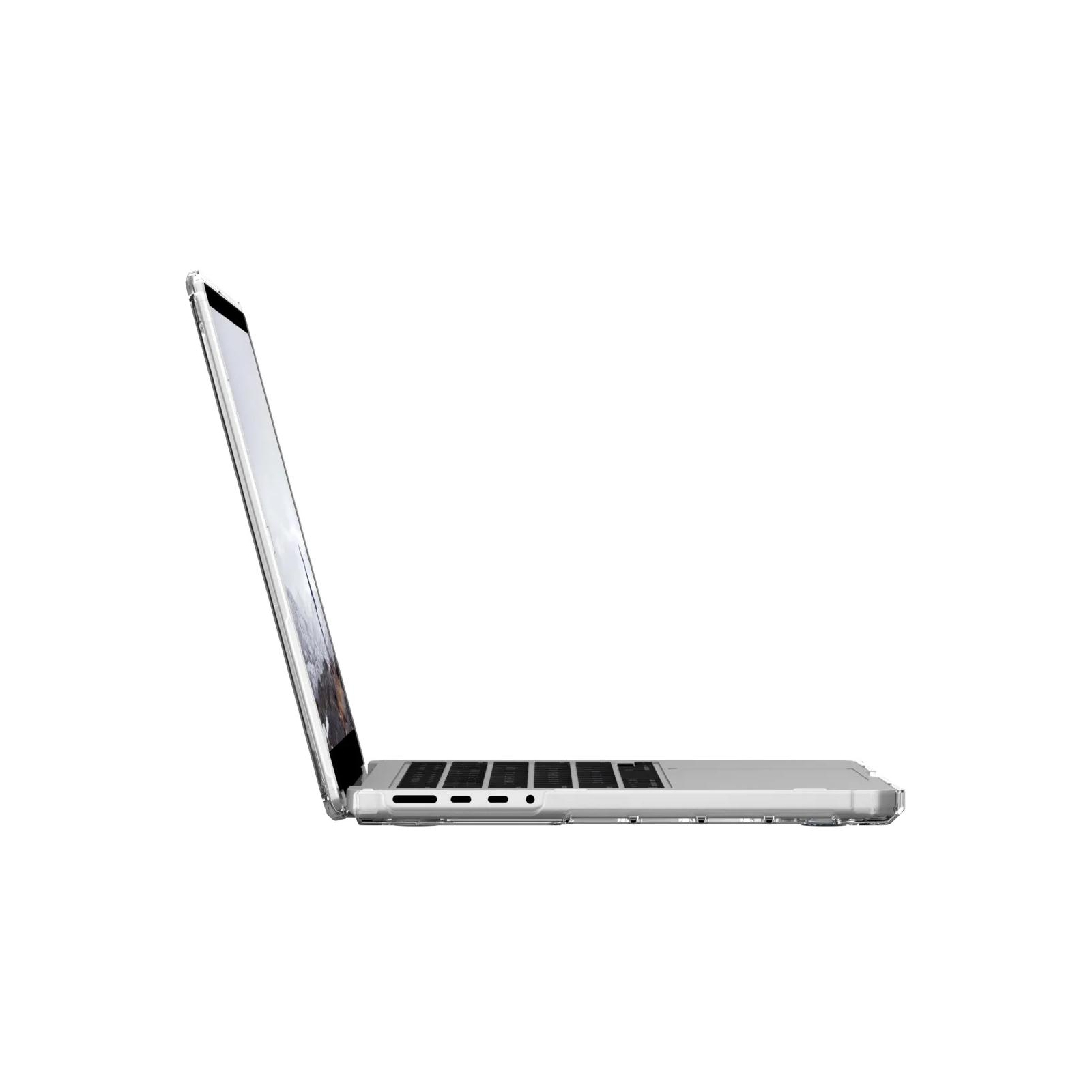 Чехол для ноутбука UAG 14" Apple MacBook Pro 14" 2020-2022 Lucent, Ice/Black (134001114340) изображение 7