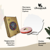 Пазл Ukropchik дерев'яний Мандала Черепаха size - L в коробці з набором-рамкою (Mandala Turtle A3) зображення 3