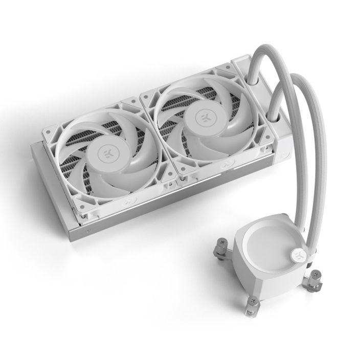 Система жидкостного охлаждения Ekwb EK-Nucleus AIO CR240 Lux D-RGB - White (3831109897843) изображение 8