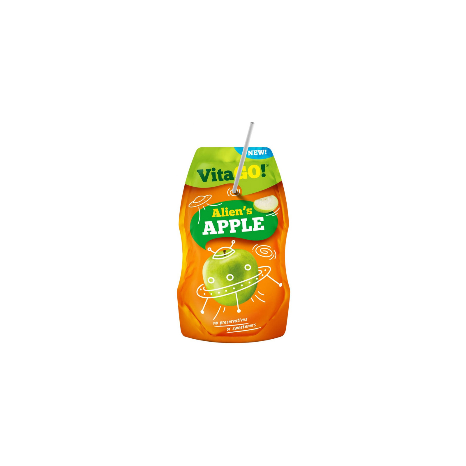 Напиток VitaGo Яблочный 200 мл (5319990227300) изображение 2