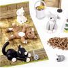 Набор для творчества Fimo Kids Котики 4 цветных 42 г (4007817032596) изображение 2