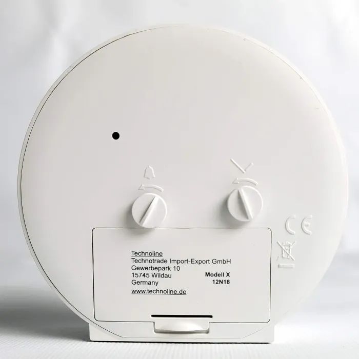 Настільний годинник Technoline Modell X White (DAS301819) зображення 4