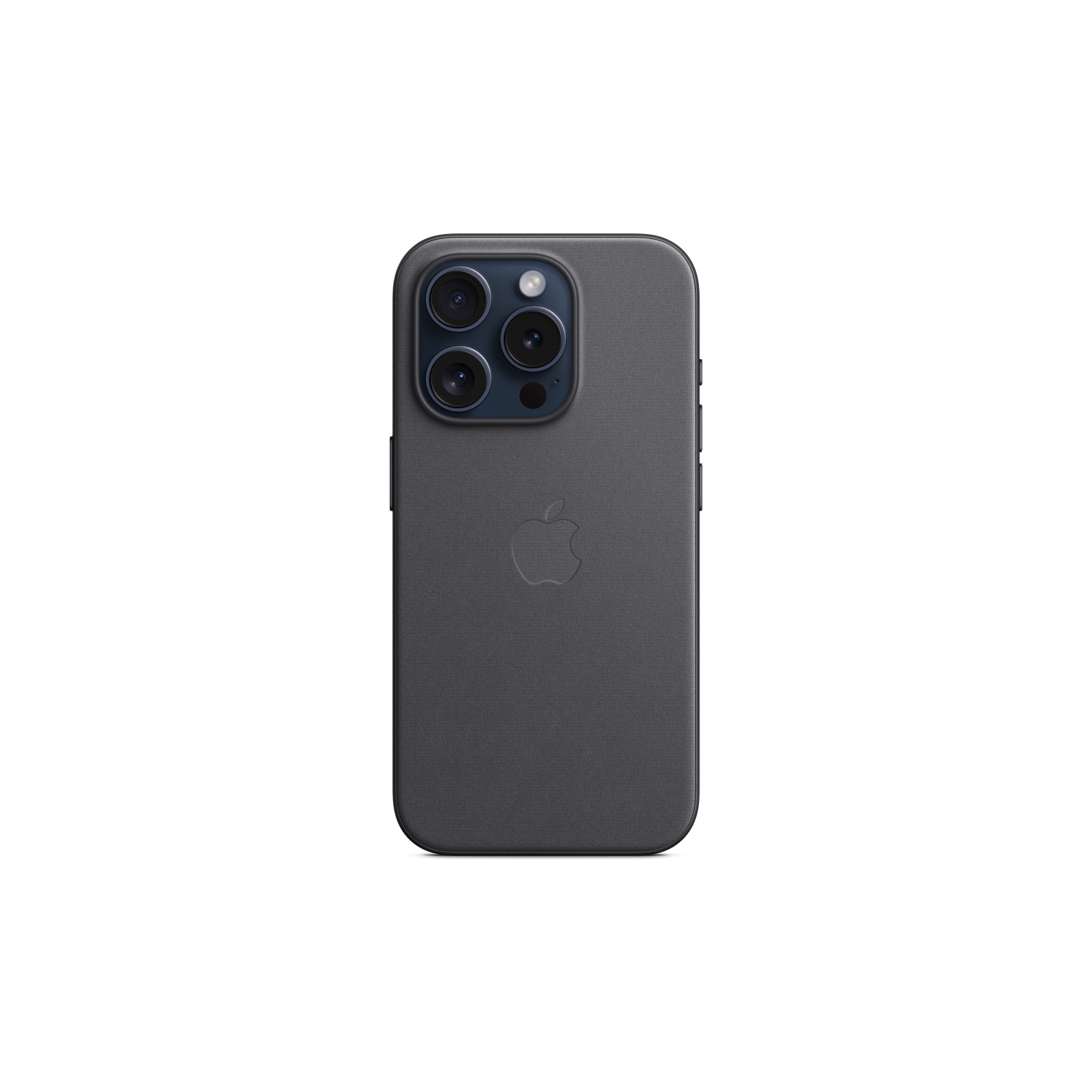Чохол до мобільного телефона Apple iPhone 15 Pro FineWoven Case with MagSafe Black (MT4H3ZM/A) зображення 2