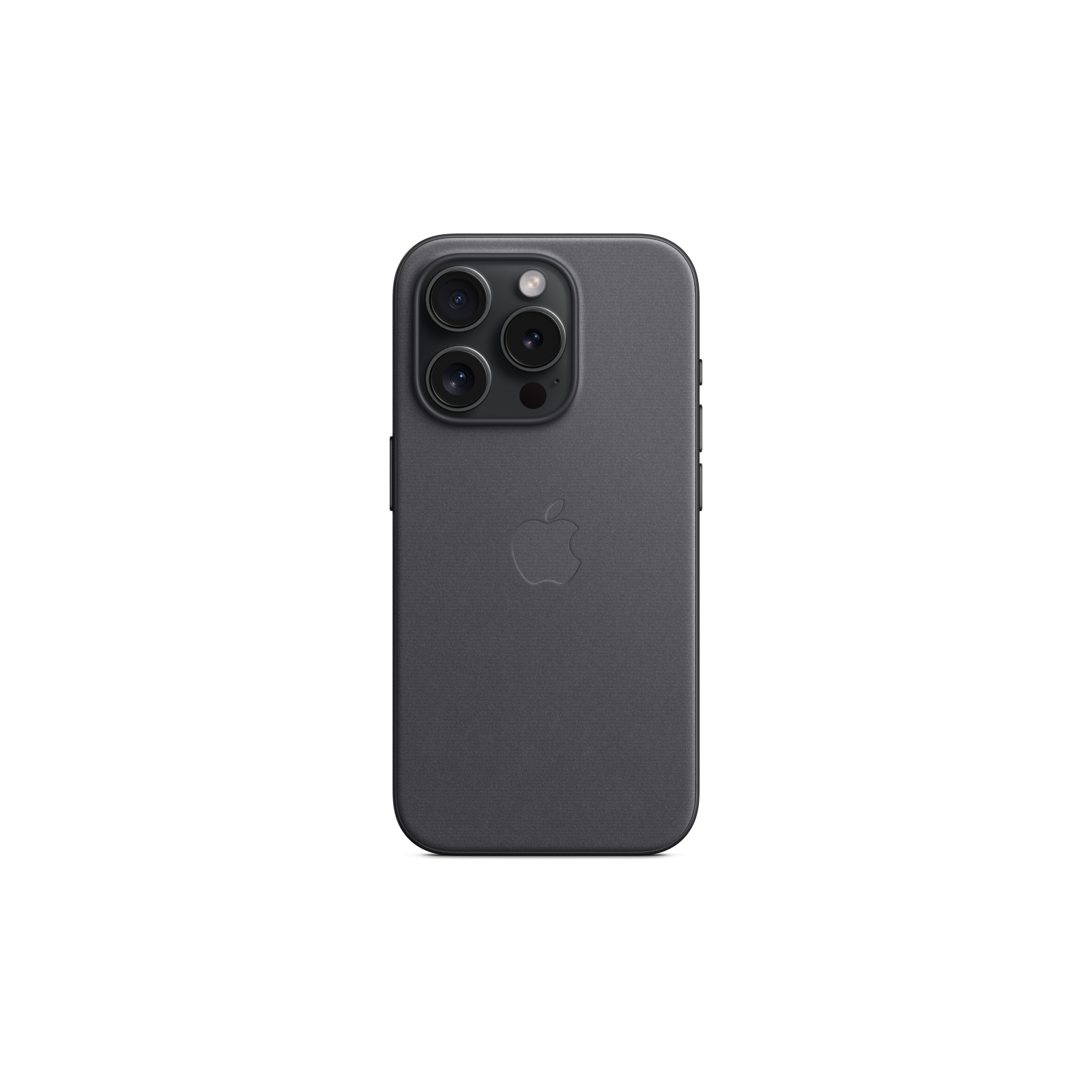 Чохол до мобільного телефона Apple iPhone 15 Pro FineWoven Case with MagSafe Black (MT4H3ZM/A) зображення 4