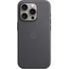 Чохол до мобільного телефона Apple iPhone 15 Pro FineWoven Case with MagSafe Black (MT4H3ZM/A)