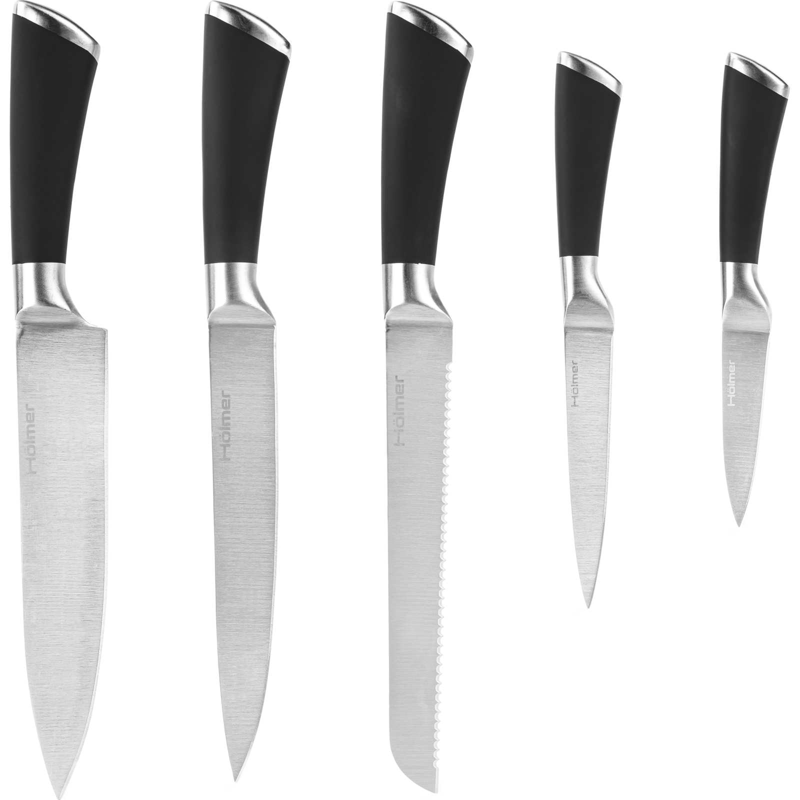 Набір ножів Hölmer Stylish (KS-66325-SSSSB Stylish) зображення 9