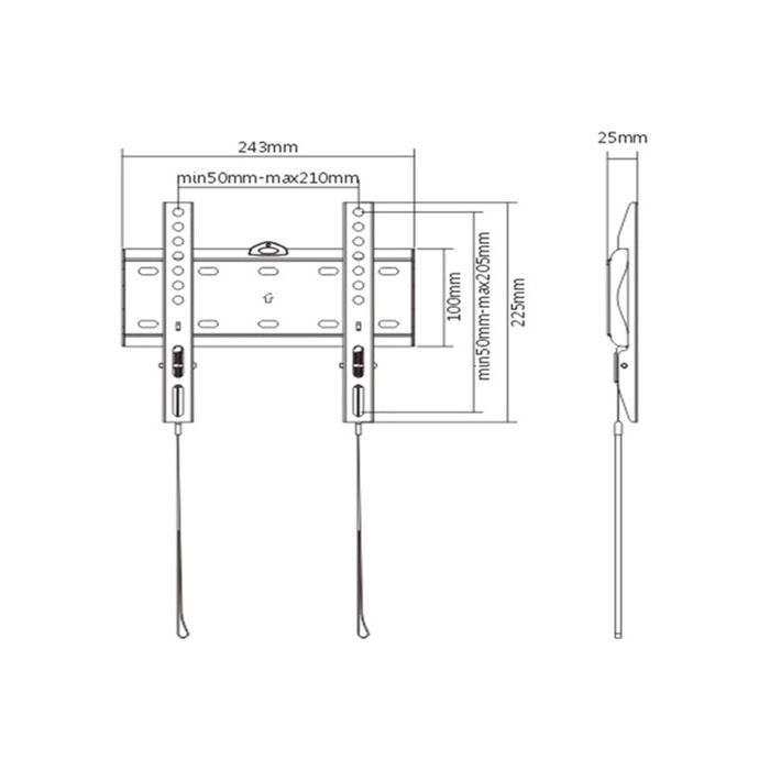 Кронштейн Gembird WM-42F-01 изображение 2