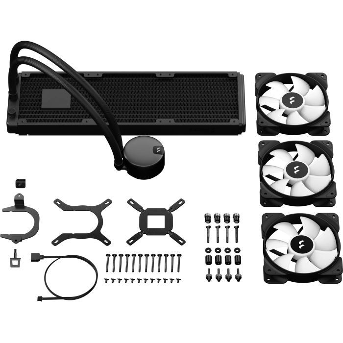 Система жидкостного охлаждения Fractal Design Lumen S36 RGB v2 (FD-W-L1-S3612) изображение 6