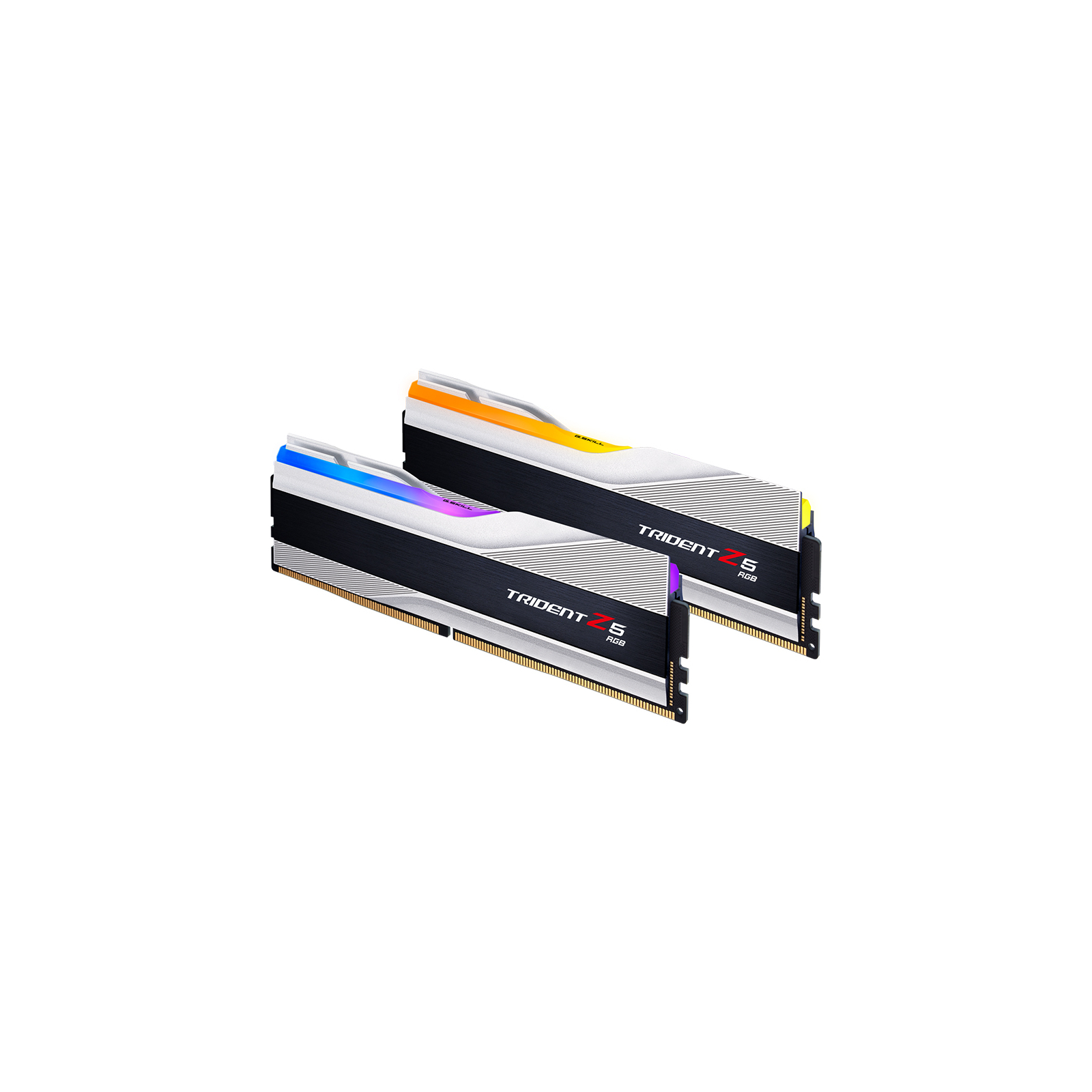 Модуль памяти для компьютера DDR5 32GB (2x16GB) 7200 MHz Trident Z5 RGB Silver G.Skill (F5-7200J3445G16GX2-TZ5RS) изображение 3