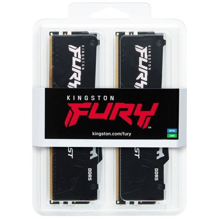 Модуль памяти для компьютера DDR5 32GB (2x16GB) 5200 MHz Beast RGB XMP Kingston Fury (ex.HyperX) (KF552C40BBAK2-32) изображение 5