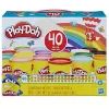 Набор для творчества Hasbro Play-Doh Набор пластилина из 40 баночек (E9413)