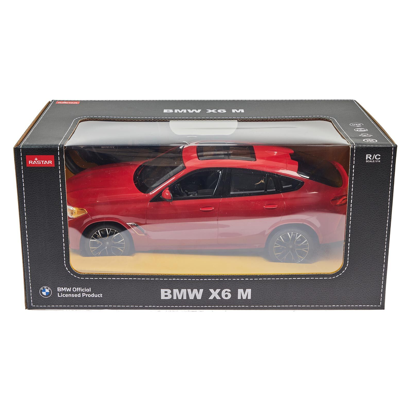 Радіокерована іграшка Rastar BMW X6 1:14 червоний (99260 red) зображення 9