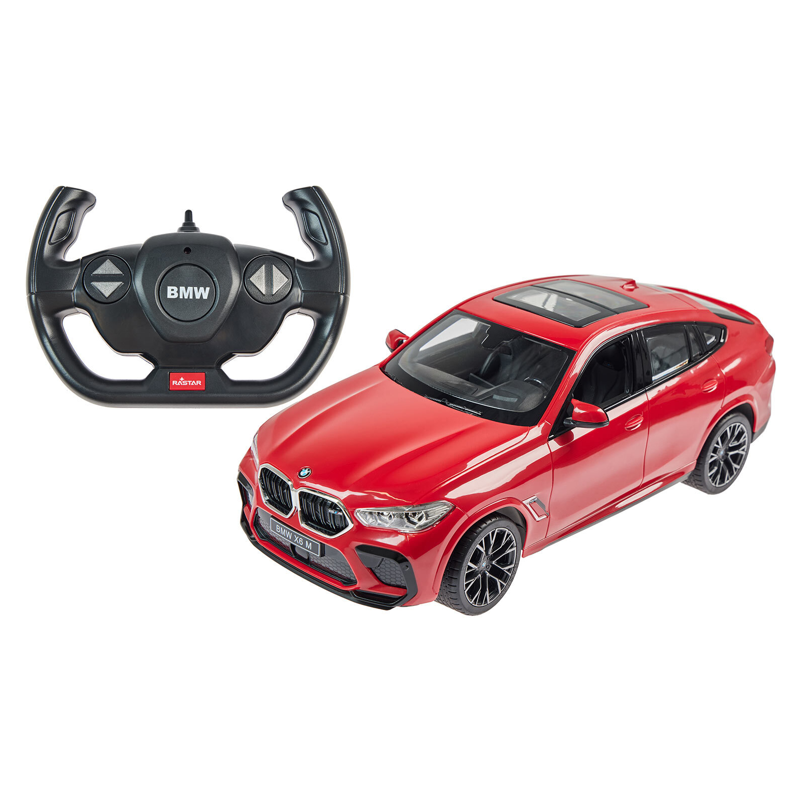 Радиоуправляемая игрушка Rastar BMW X6 1:14 красный (99260 red)
