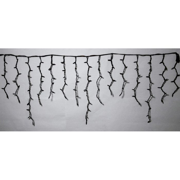 Гирлянда Delux ICICLE 108LED 2x1 м Желтый flash Белый/Черный IP44 (90015178) изображение 3