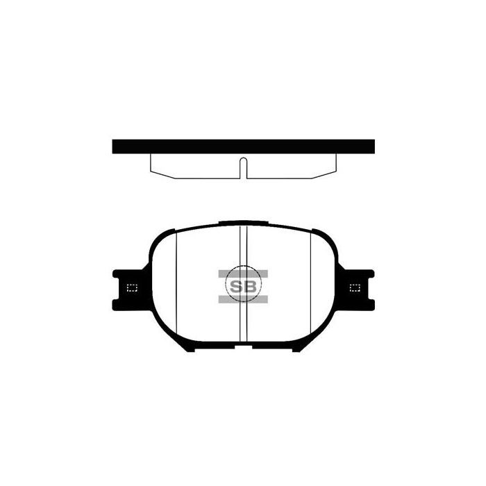 Гальмівні колодки HI-Q SP1272