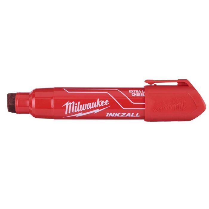 Маркер Milwaukee для стройплощадки INKZALL, крупный (XL), красный (4932471560) изображение 3
