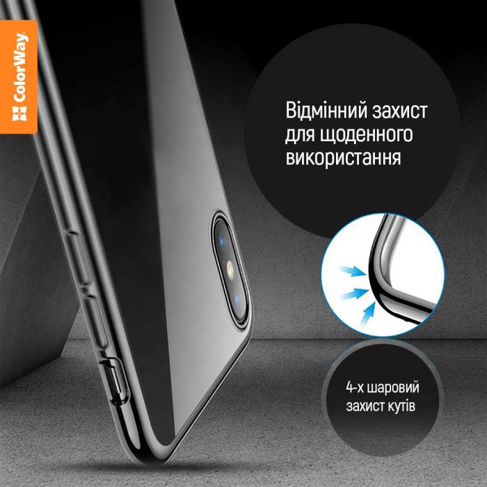 Чохол до мобільного телефона ColorWay TPU matt Samsung Galaxy A05 black (CW-CTMSGA055-BK) зображення 4