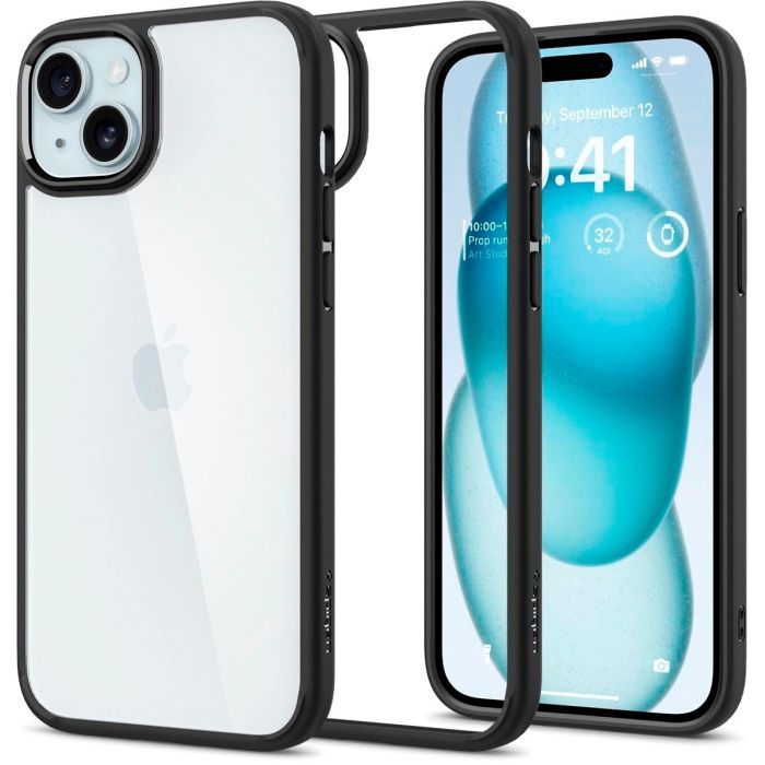 Чехол для мобильного телефона Spigen Apple iPhone 15 Ultra Hybrid Matte Black (ACS06799) изображение 2