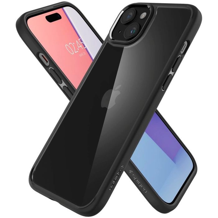 Чехол для мобильного телефона Spigen Apple iPhone 15 Ultra Hybrid Matte Black (ACS06799) изображение 3