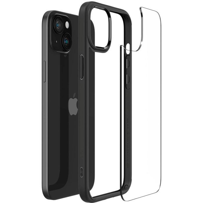 Чехол для мобильного телефона Spigen Apple iPhone 15 Ultra Hybrid Matte Black (ACS06799) изображение 4