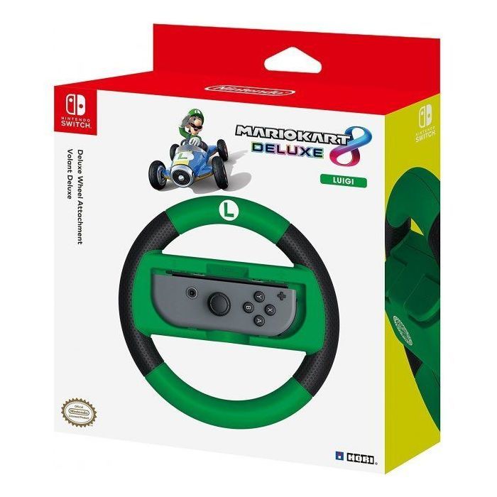 Кермо Hori Racing Wheel for Nintendo Switch (Luigi) (NSW-055U) зображення 4