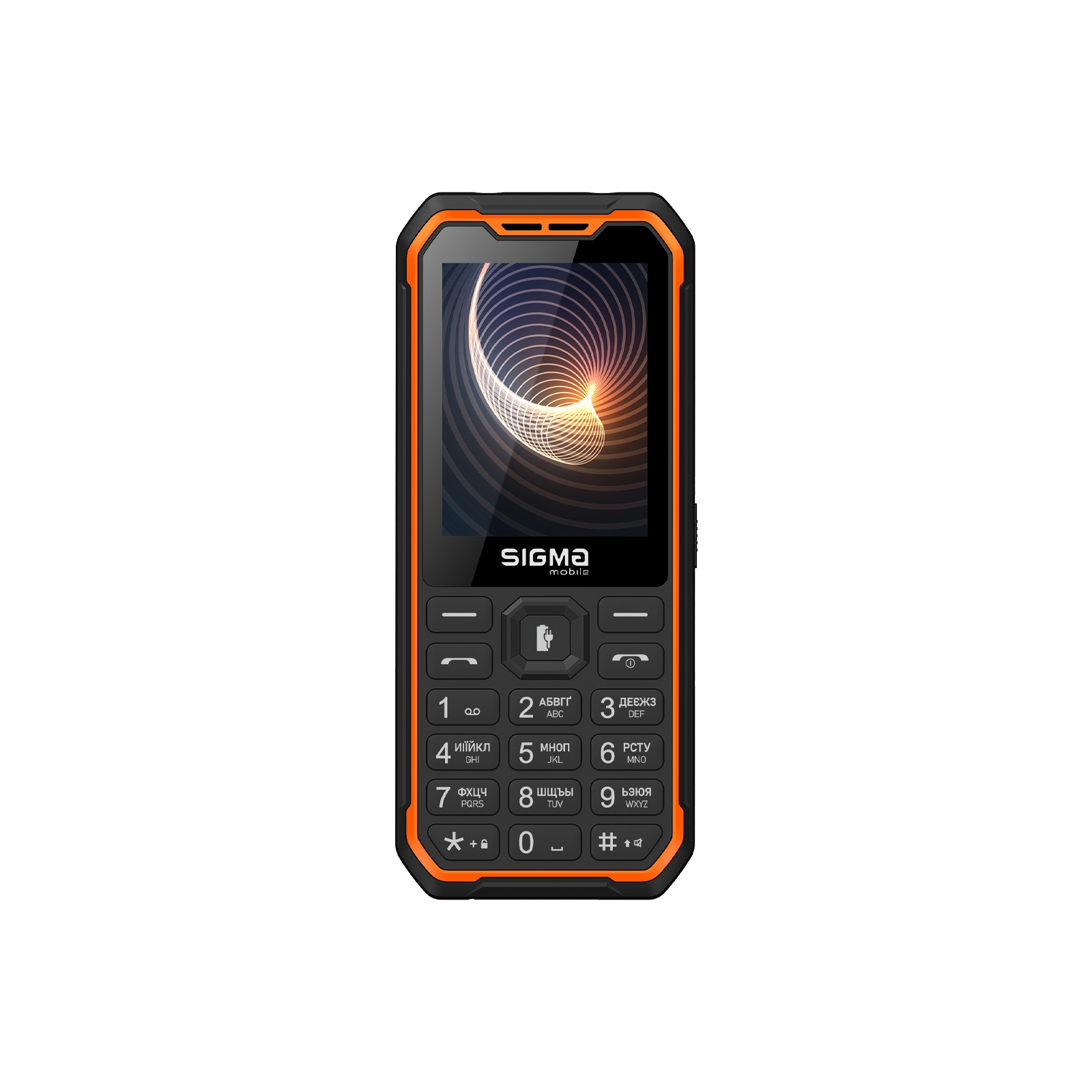 Мобільний телефон Sigma X-style 310 Force Type-C Black Orange (4827798855126)