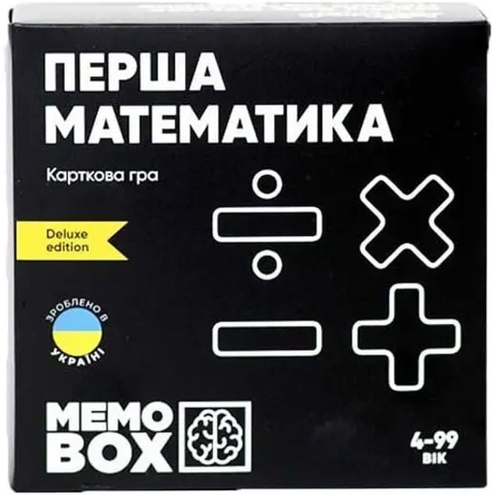 Настольная игра JoyBand MemoBox Delux Первая математика (MBD101)
