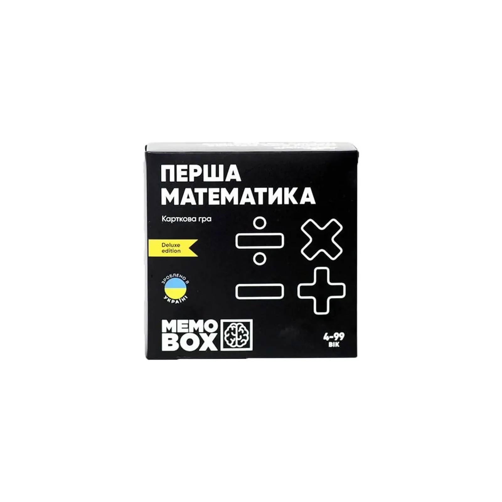 Настільна гра JoyBand MemoBox Delux Перша математика (MBD101)