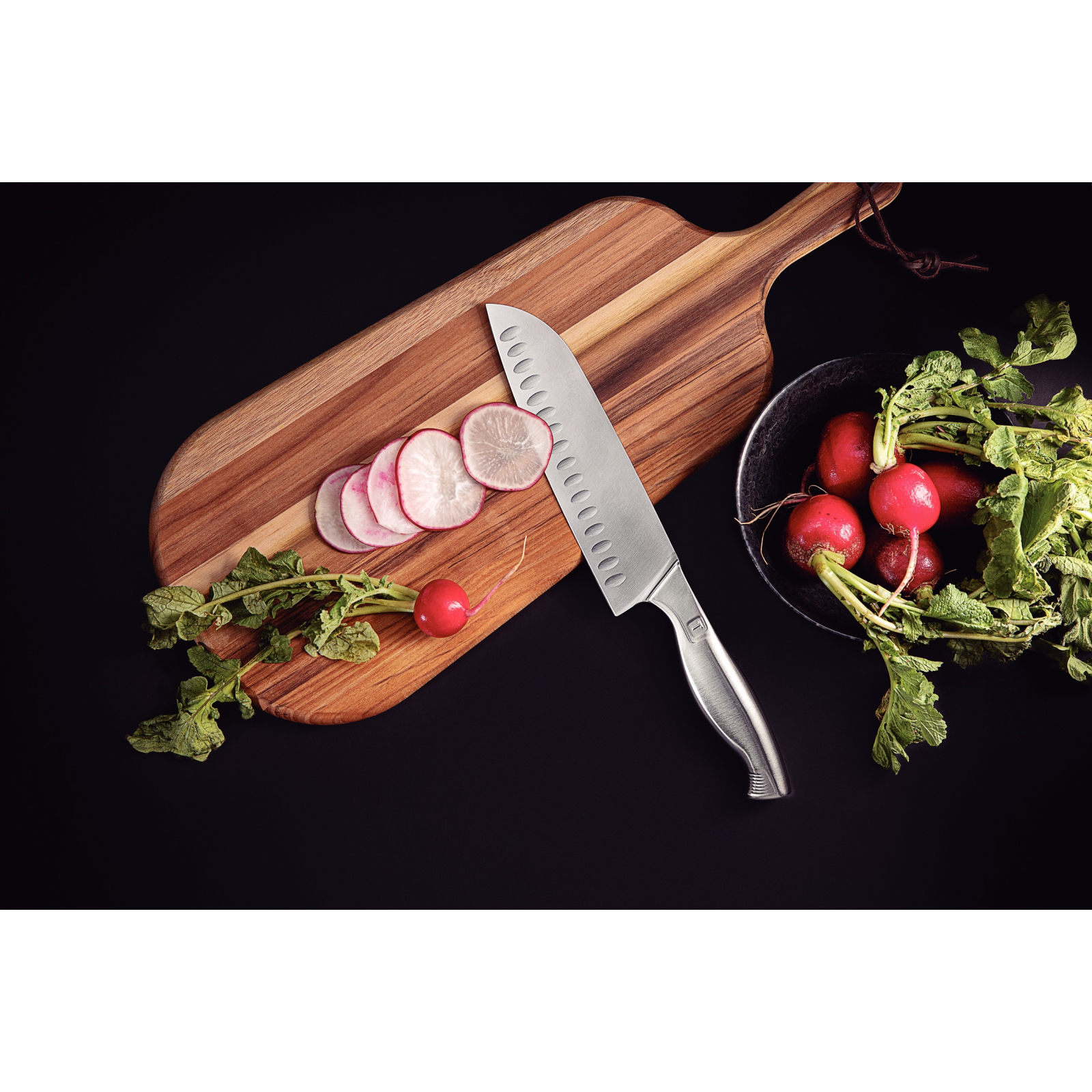 Кухонный нож Tramontina Sublime Сантоку 178 мм (24068/108) изображение 4