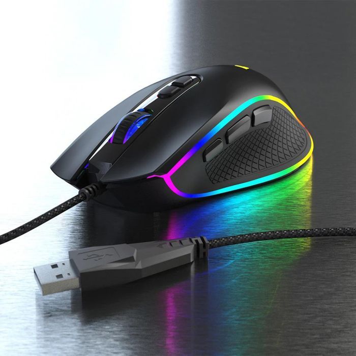 Мышка Modecom Veles Volcano RGB USB Black (M-MC-VELES-100) изображение 10