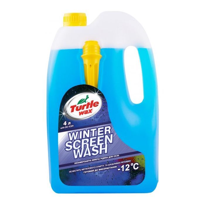 Омивач автомобільний TURTLE WAX Winter Screen Wash -12  4л (W-4050)