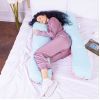 Подушка MirSon для вагітних і відпочинку Eco Line №8016 U-подібна Dusty Rose (2200006178415) зображення 2