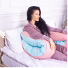 Подушка MirSon для беременных и отдыха Eco Line №8016 U-образная Dusty Rose (2200006178415) изображение 5