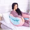 Подушка MirSon для вагітних і відпочинку Eco Line №8016 U-подібна Dusty Rose (2200006178415) зображення 5