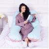 Подушка MirSon для вагітних і відпочинку Eco Line №8016 U-подібна Dusty Rose (2200006178415) зображення 6