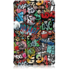 Чохол до планшета BeCover Smart Case Samsung Tab S9 (SM-X710/SM-X716)/S9 FE (SM-X510/SM-X516B) 11.0" Graffiti (710417) зображення 3