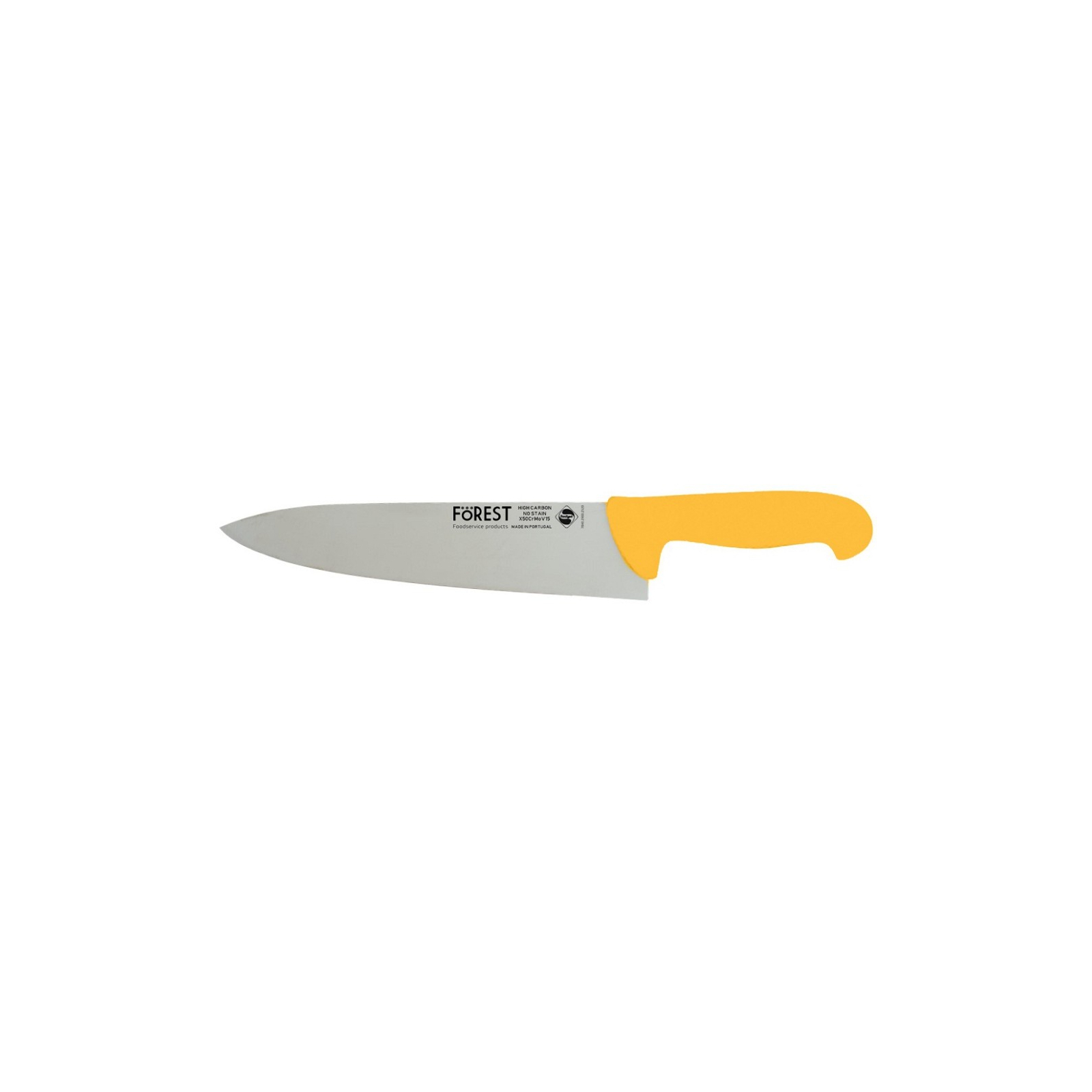 Кухонний ніж FoREST кухарський напівгнучкий 200 мм Жовтий (367320)