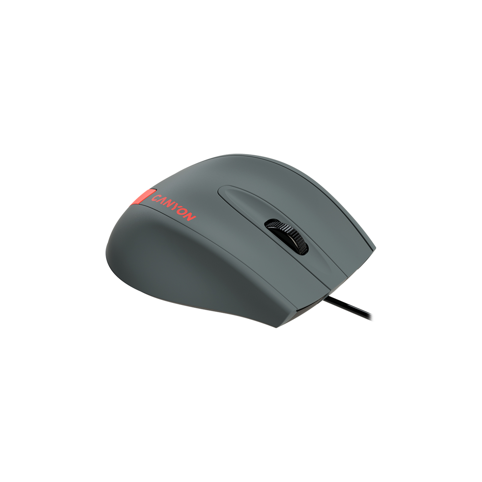 Мишка Canyon M-11 USB Gray/Red (CNE-CMS11DG) зображення 3