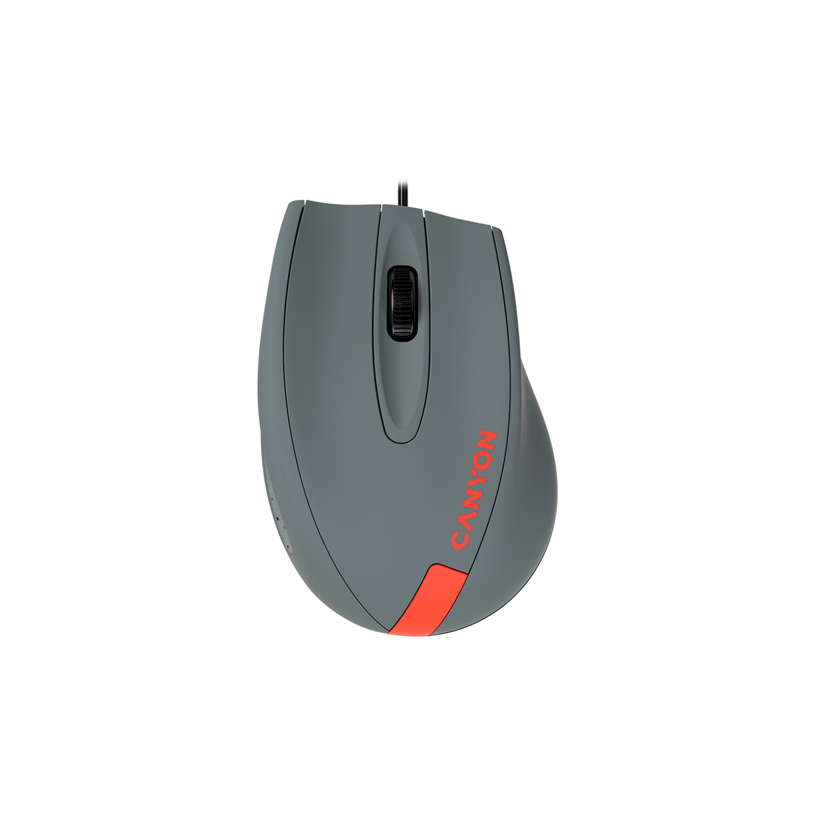 Мышка Canyon M-11 USB Gray/Red (CNE-CMS11DG)