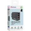 Зарядное устройство Verbatim USB 30W PD3.0 4-ports black (49700) изображение 7