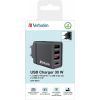 Зарядное устройство Verbatim USB 30W PD3.0 4-ports black (49700) изображение 8
