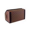 Сумка-органайзер EVAtech ECO M 30x30x50 см коричневая с коричневой нитью (EHECEMZZBB) изображение 6