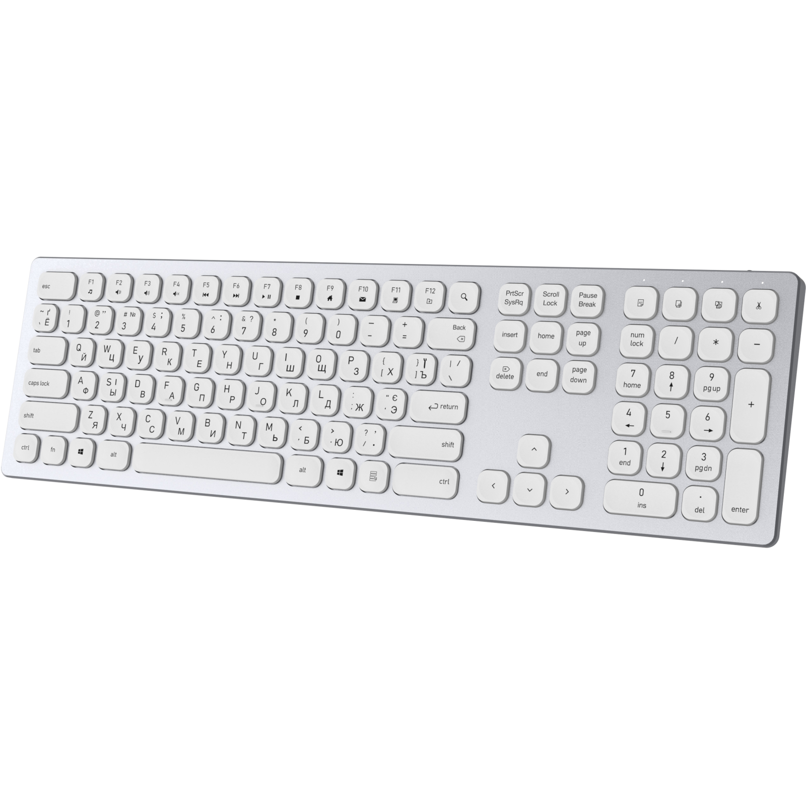 Клавиатура OfficePro SK1550 Wireless White (SK1550W) изображение 3
