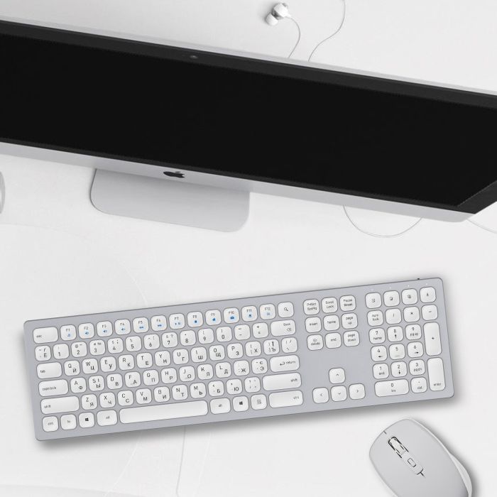 Клавиатура OfficePro SK1550 Wireless Black (SK1550B) изображение 9