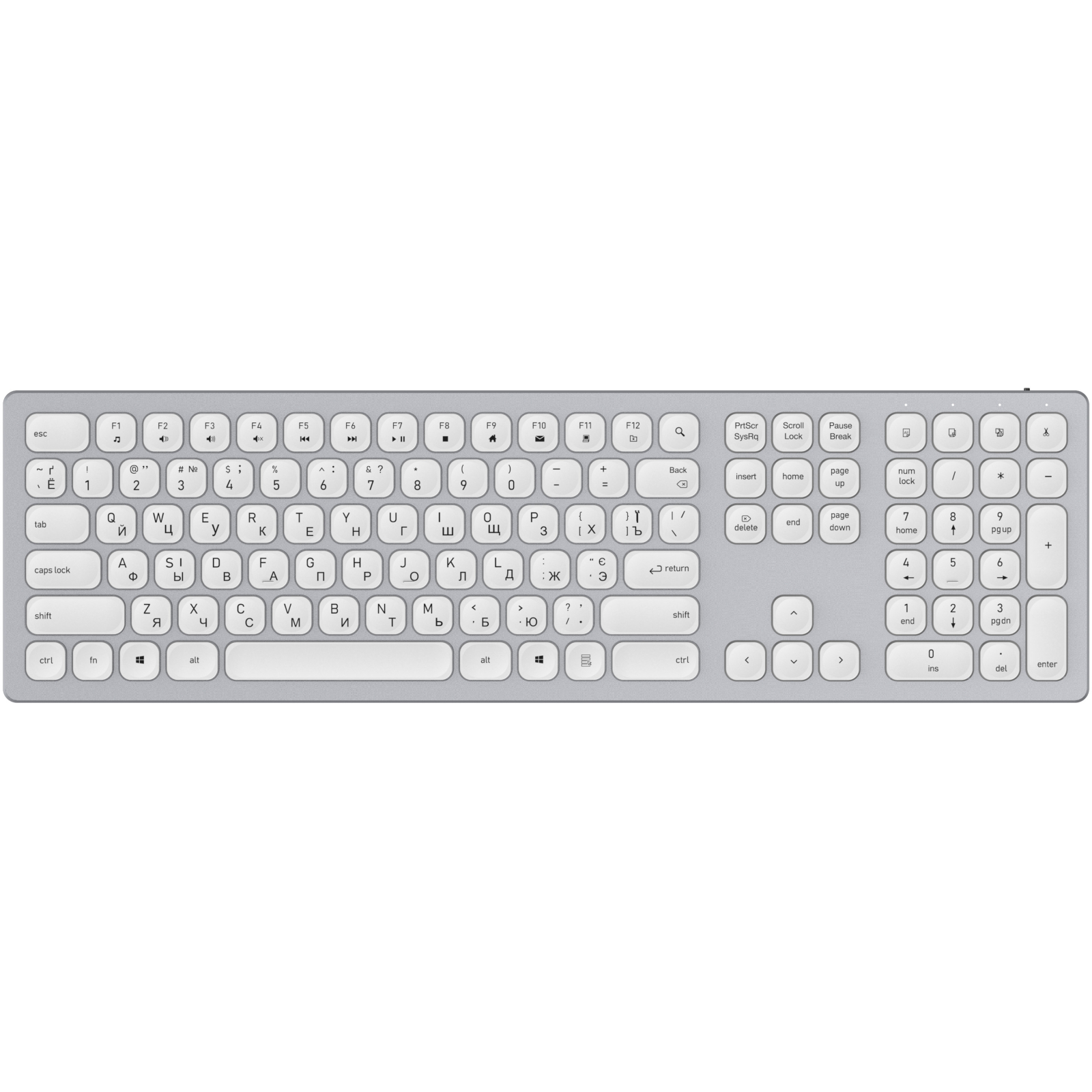 Клавиатура OfficePro SK1550 Wireless White (SK1550W)