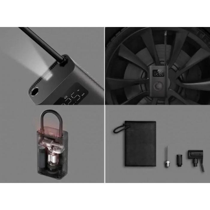 Автомобільний компресор Xiaomi Portable Electric Air Compressor 2 (998797) зображення 3