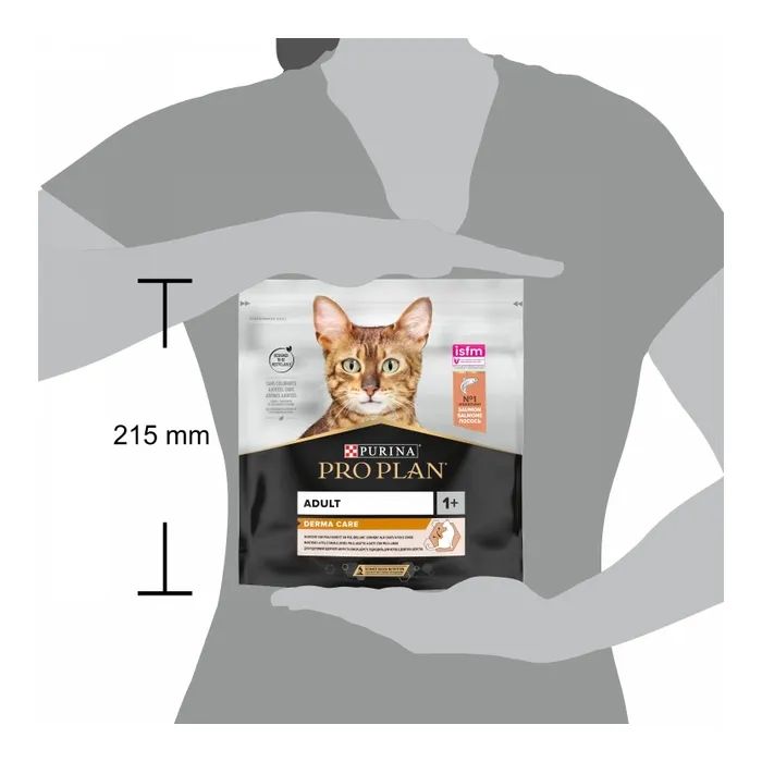 Сухой корм для кошек Purina Pro Plan Elegant с лососем 400 г (7613036544962) изображение 3