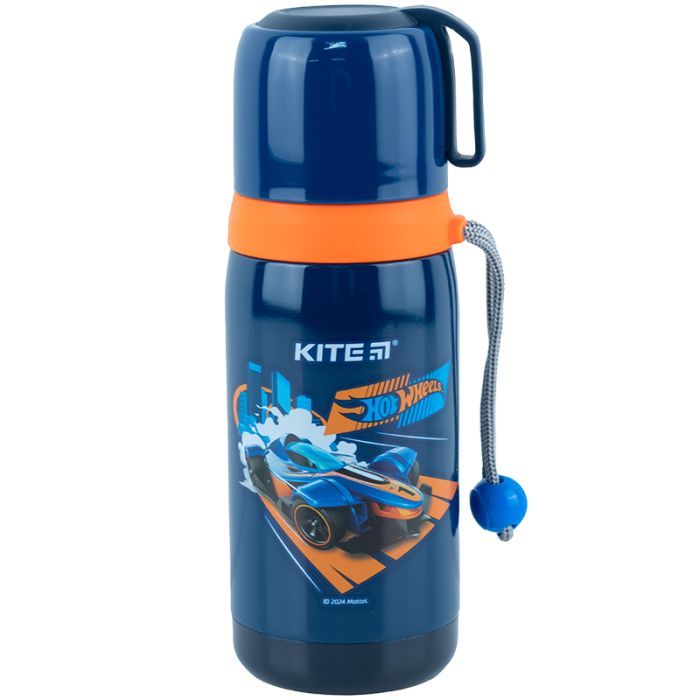 Поїльник-непроливайка Kite Термос 350 мл, Hot Wheels (HW24-301)
