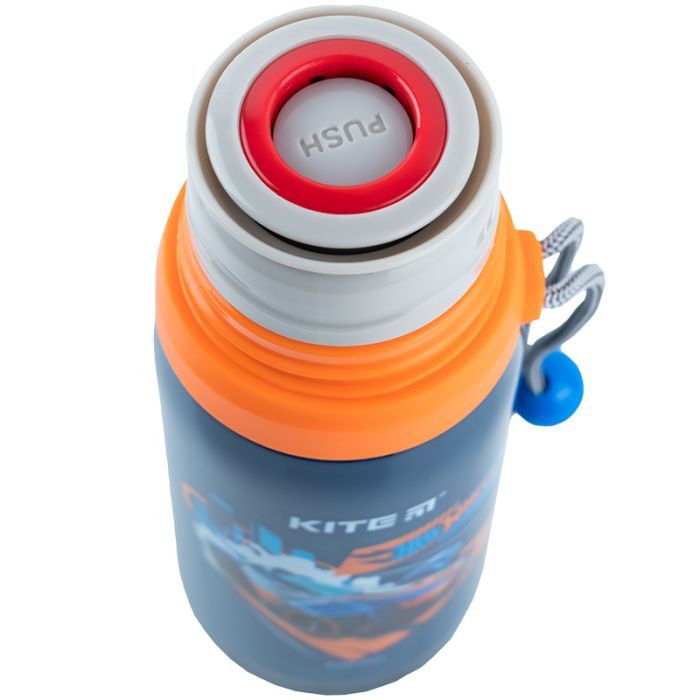 Поїльник-непроливайка Kite Термос 350 мл, Hot Wheels (HW24-301) зображення 3